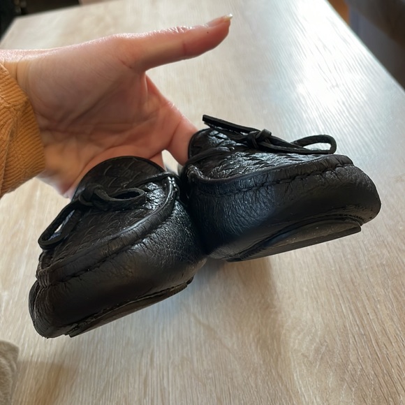 Bottega Veneta Intrecciato Black Leather Loafers - 38 - Picture 4 of 10